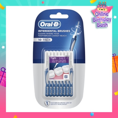 ORAL-B Interdental Brushes 10 Pieces