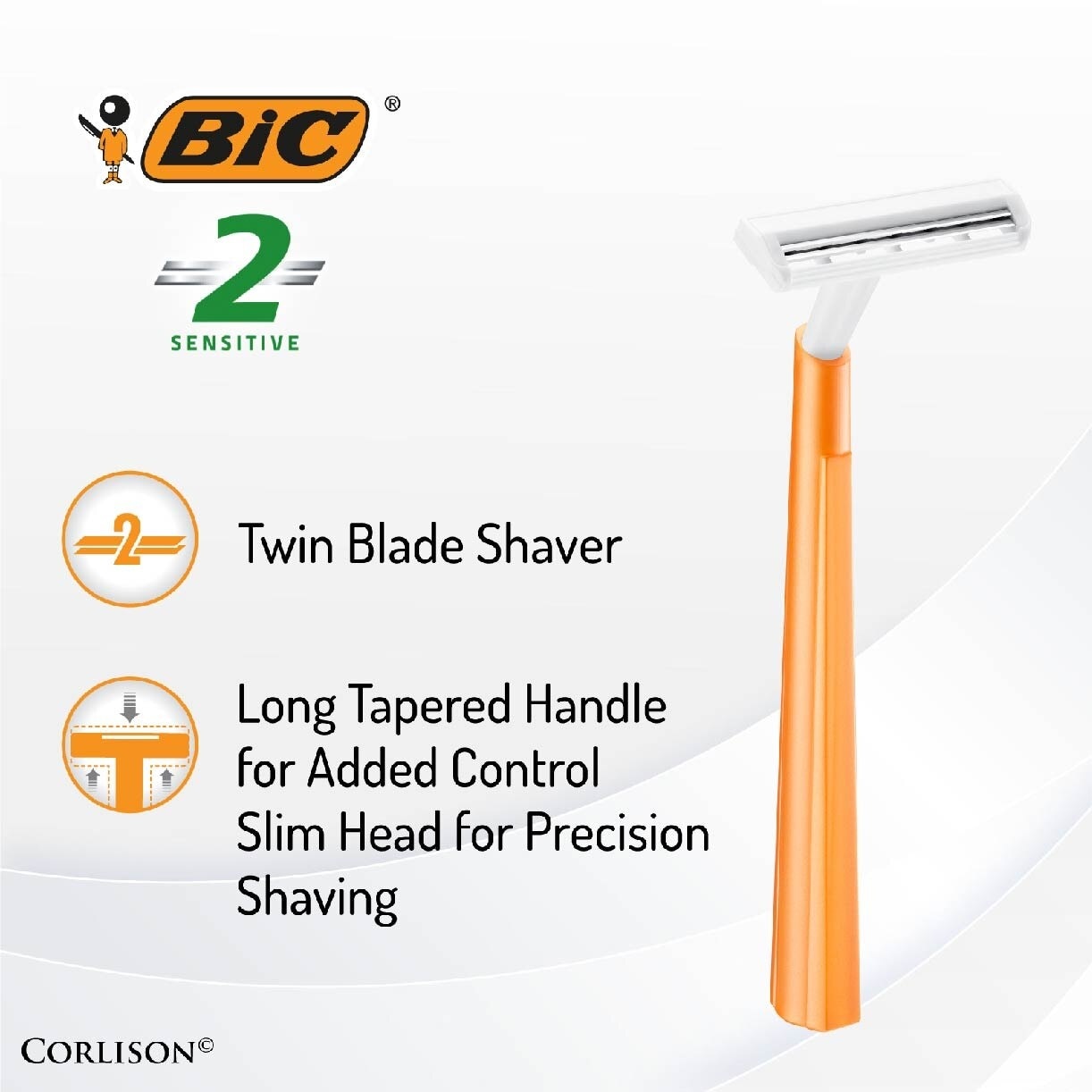 Sensitive Disposable Twin Blade Shaver 7s