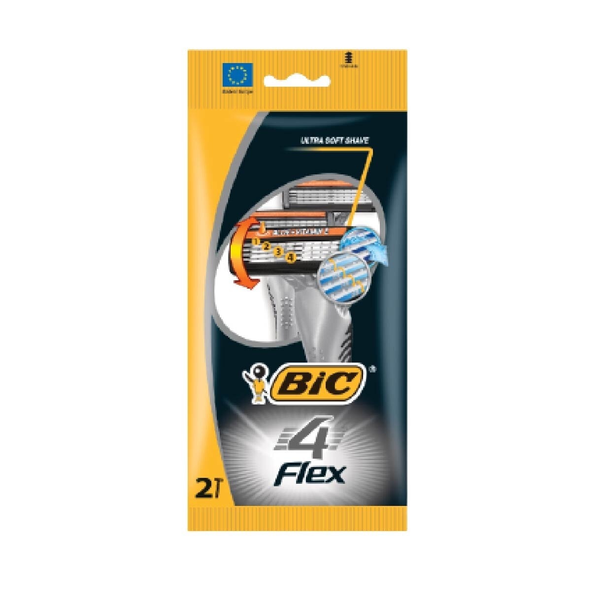 FLEX 4 Comfort Disposable Shaver 2s