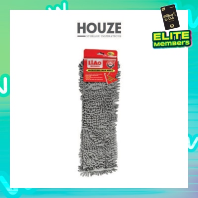 HOUZE LIAO 360 Degree Swivel Head Microfiber Mop refill 1s