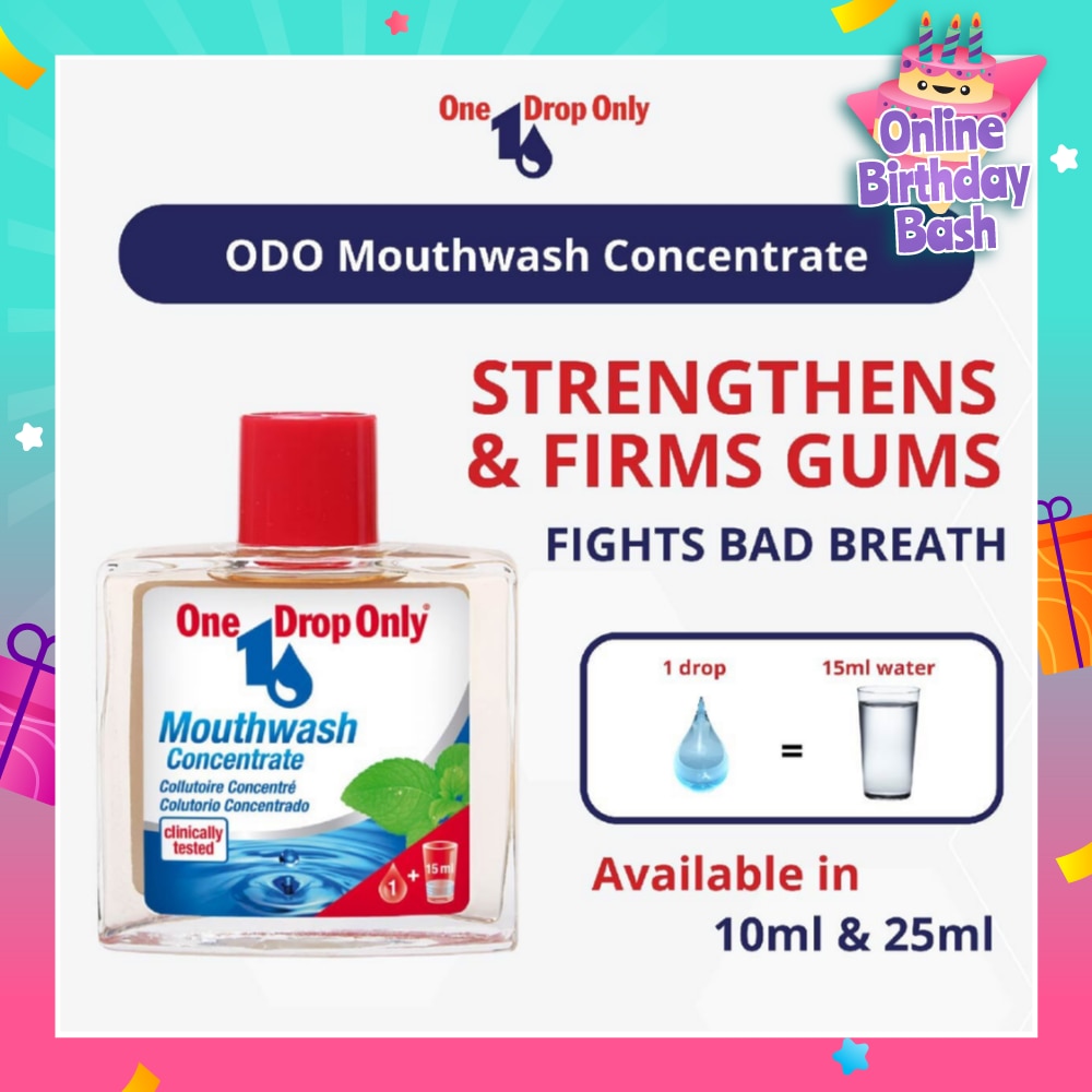 AntiBacterial Mouthwash Concentrate 10ml (Expiry: Mar`2026)