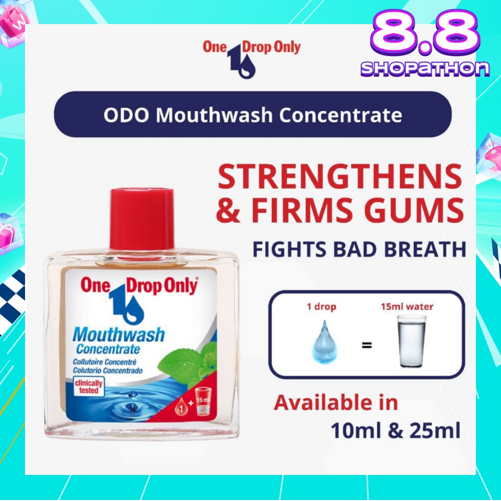 AntiBacterial Mouthwash Concentrate 10ml