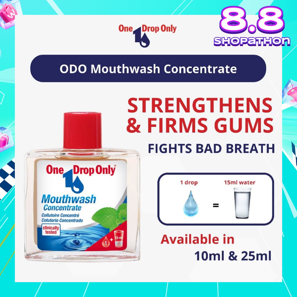 AntiBacterial Mouthwash Concentrate 10ml