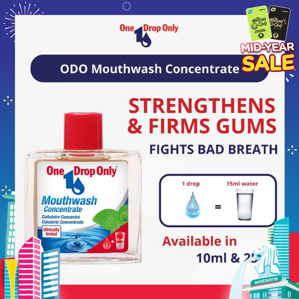 AntiBacterial Mouthwash Concentrate 10ml (Expiry: Mar`2026)
