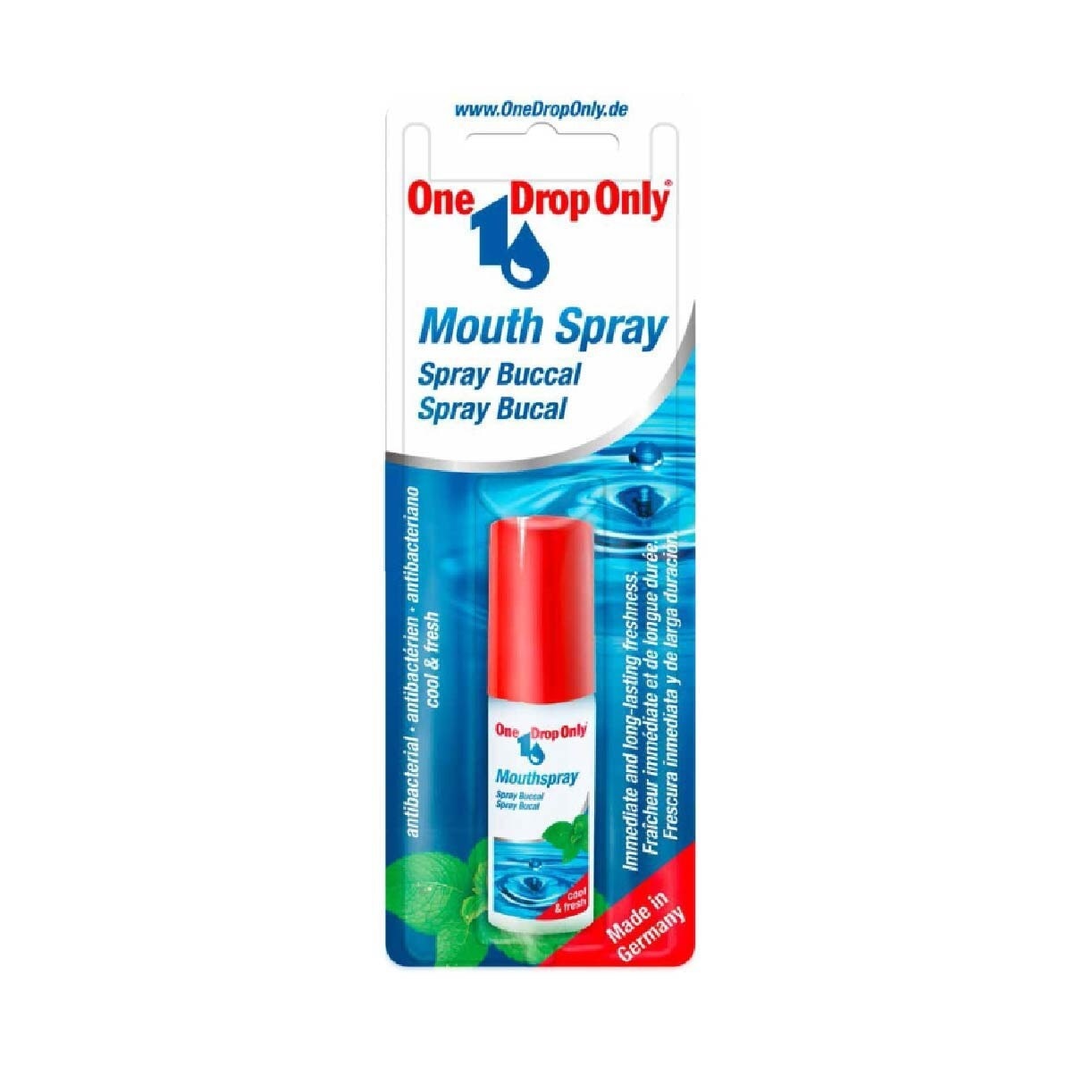 AntiBacterial Mouth Spray (Helps Prevent Inflammation + Combats Bad breath) 15ml