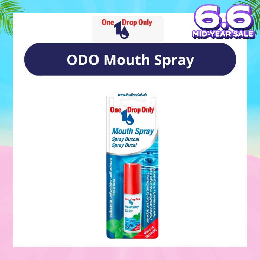 AntiBacterial Mouth Spray (Helps Prevent Inflammation + Combats Bad breath) 15ml