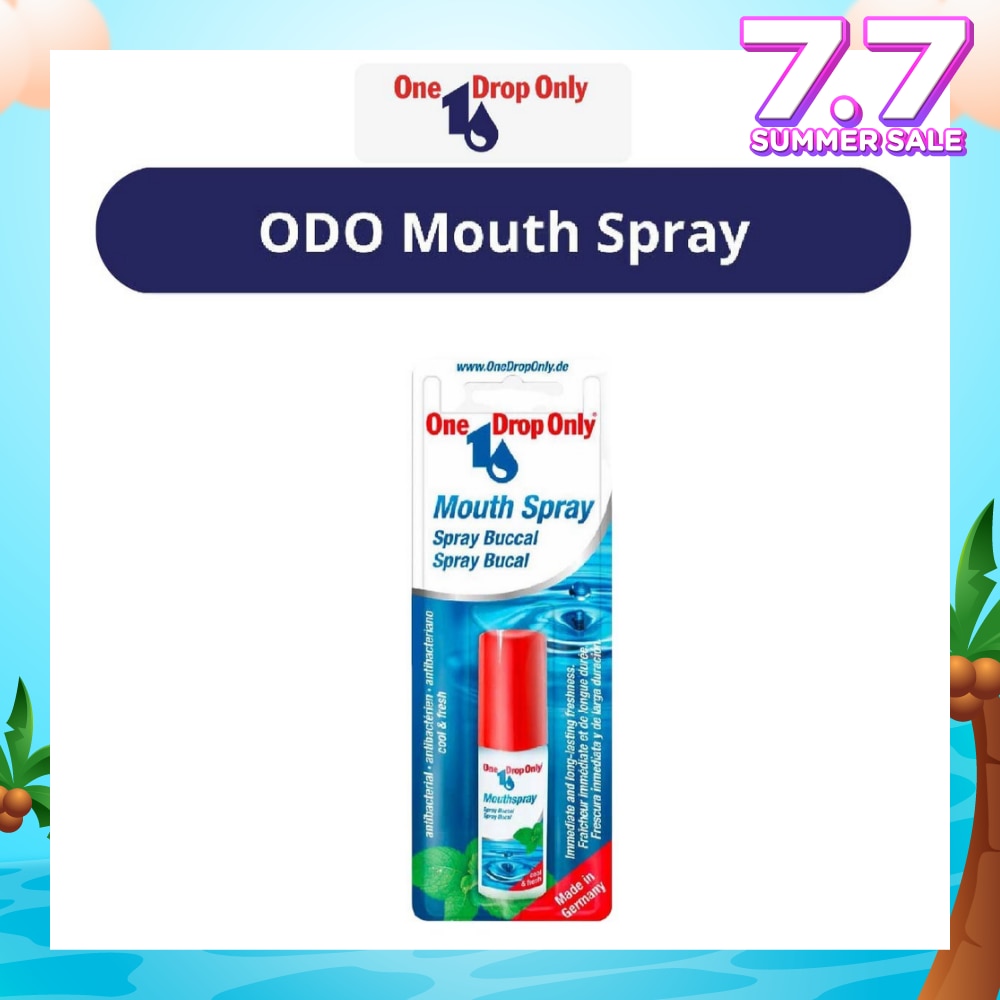 AntiBacterial Mouth Spray (Helps Prevent Inflammation + Combats Bad breath) 15ml