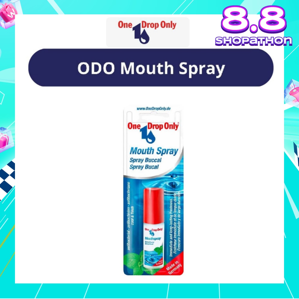 AntiBacterial Mouth Spray (Helps Prevent Inflammation + Combats Bad breath) 15ml