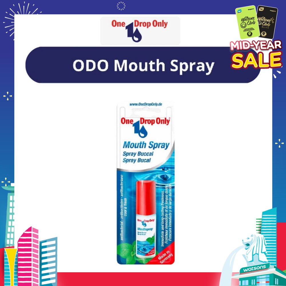 AntiBacterial Mouth Spray (Helps Prevent Inflammation + Combats Bad breath) 15ml