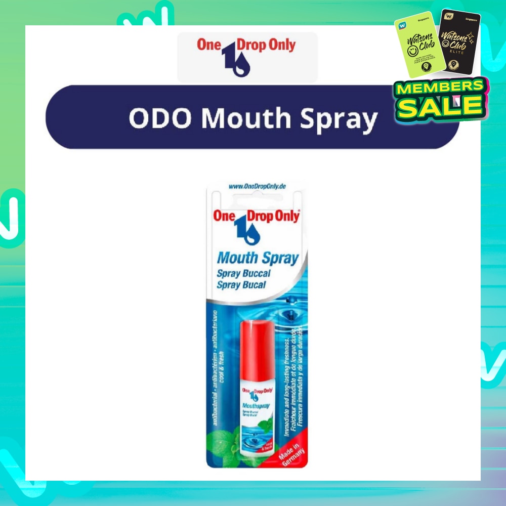 AntiBacterial Mouth Spray (Helps Prevent Inflammation + Combats Bad breath) 15ml
