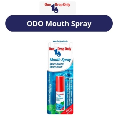 ONE DROP ONLY AntiBacterial Mouth Spray (Helps Prevent Inflammation + Combats Bad breath) 15ml