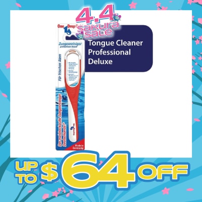 ONE DROP ONLY - Tongue Cleaner Deluxe 1s