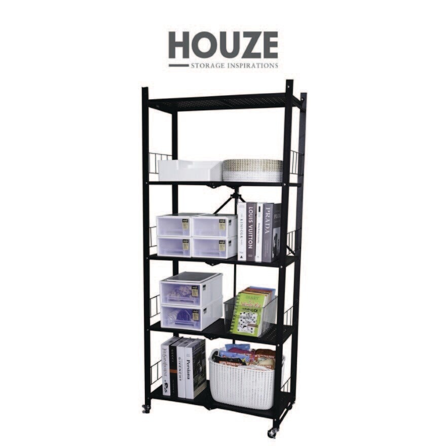 5 Tier Foldable Storage Shelf 1s