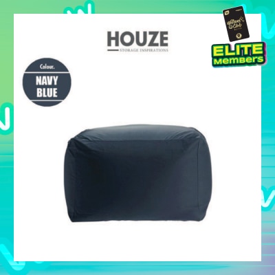 HOUZE Laxla Bean Bag Navy Blue 1s