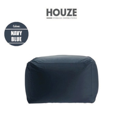 HOUZE Laxla Bean Bag Navy Blue 1s