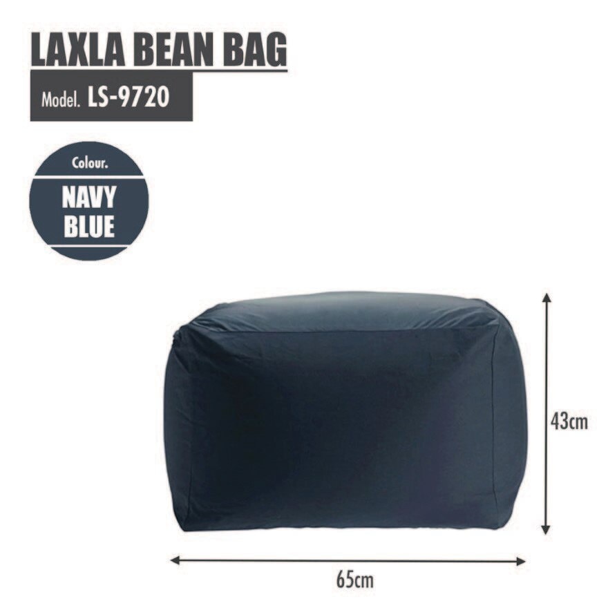 Laxla Bean Bag Navy Blue 1s