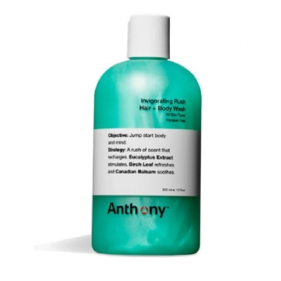 ANTHONY Invigorating Rush Hair & Body Wash 355ml