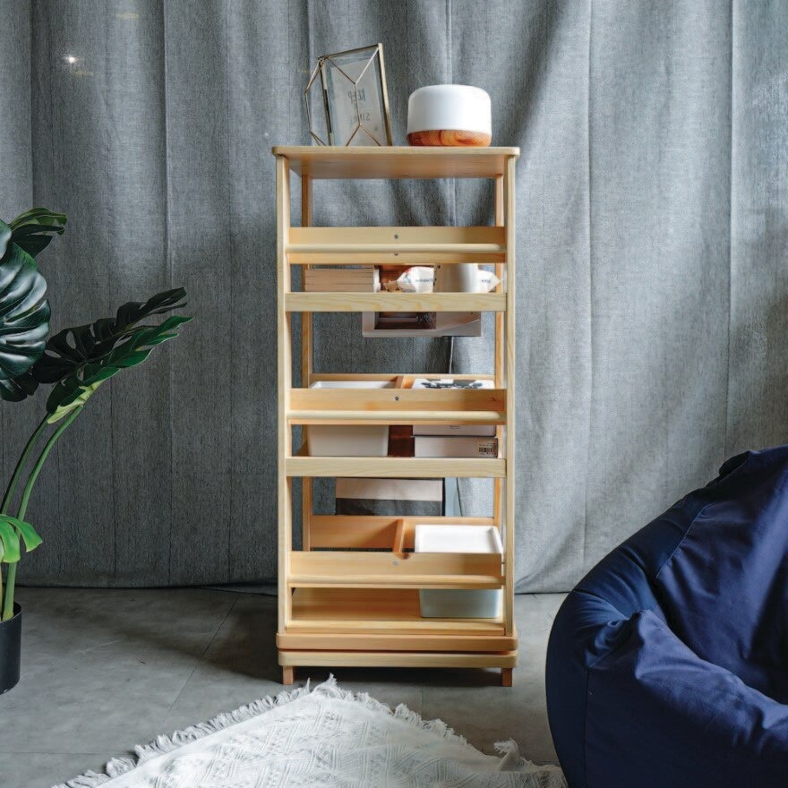 Swing Bookshelf Natural 1s