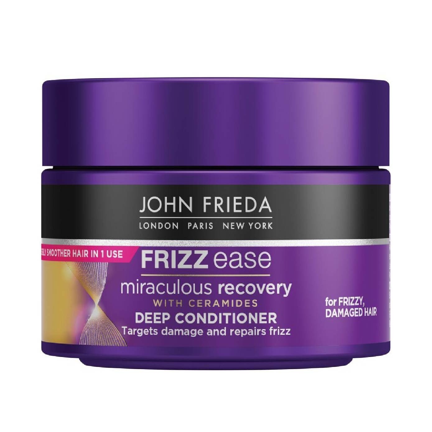 Frizz Ease Miraculous Recovery with Ceramides Deep Conditioner (For Frizzy Damaged Hair) 250ml