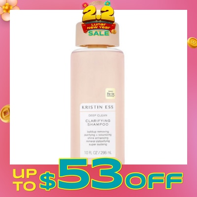 KRISTIN ESS HAIR Deep Clean Clarifying Shampoo (Moisturising + Shine Enhancing) 296ml