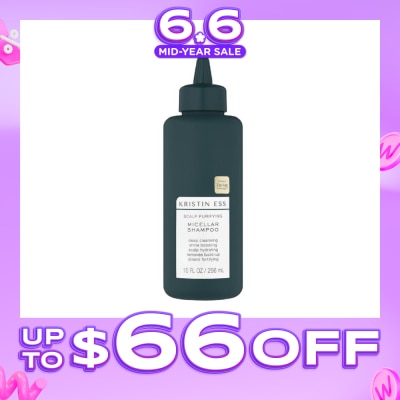 KRISTIN ESS HAIR - Scalp Purifying Micellar Shampoo (Deep Cleanse + Detox Scalp) 296ml