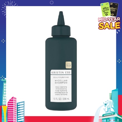 KRISTIN ESS HAIR Scalp Purifying Micellar Shampoo (Deep Cleanse + Detox Scalp) 296ml
