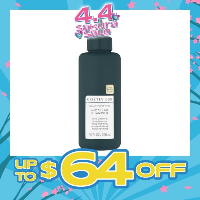 KRISTIN ESS HAIR - Scalp Purifying Micellar Shampoo (Deep Cleanse + Detox Scalp) 296ml