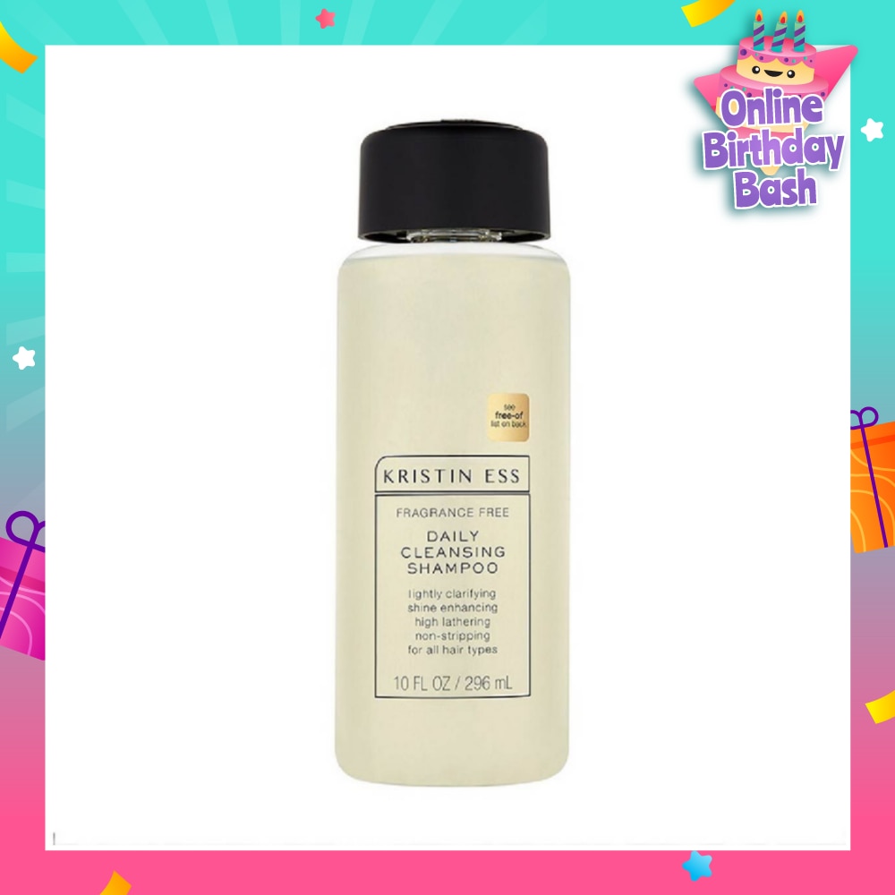 Fragrance Free Daily Cleansing Shampoo (Shine Enhancing + Adds Volume) 296ml