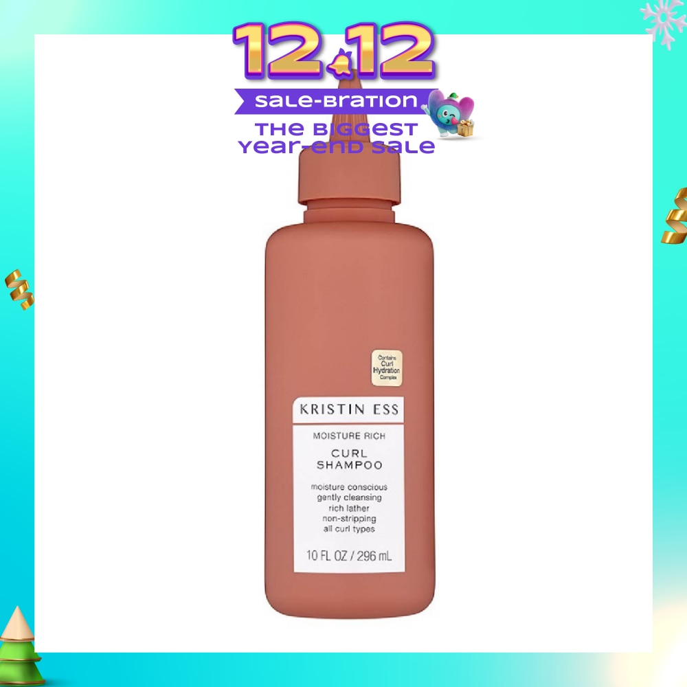 Moisture Rich Curl Shampoo (Moisturising + Gently Cleansing) 296ml