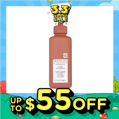 KRISTIN ESS HAIR Moisture Rich Curl Shampoo (Moisturising + Gently Cleansing) 296ml