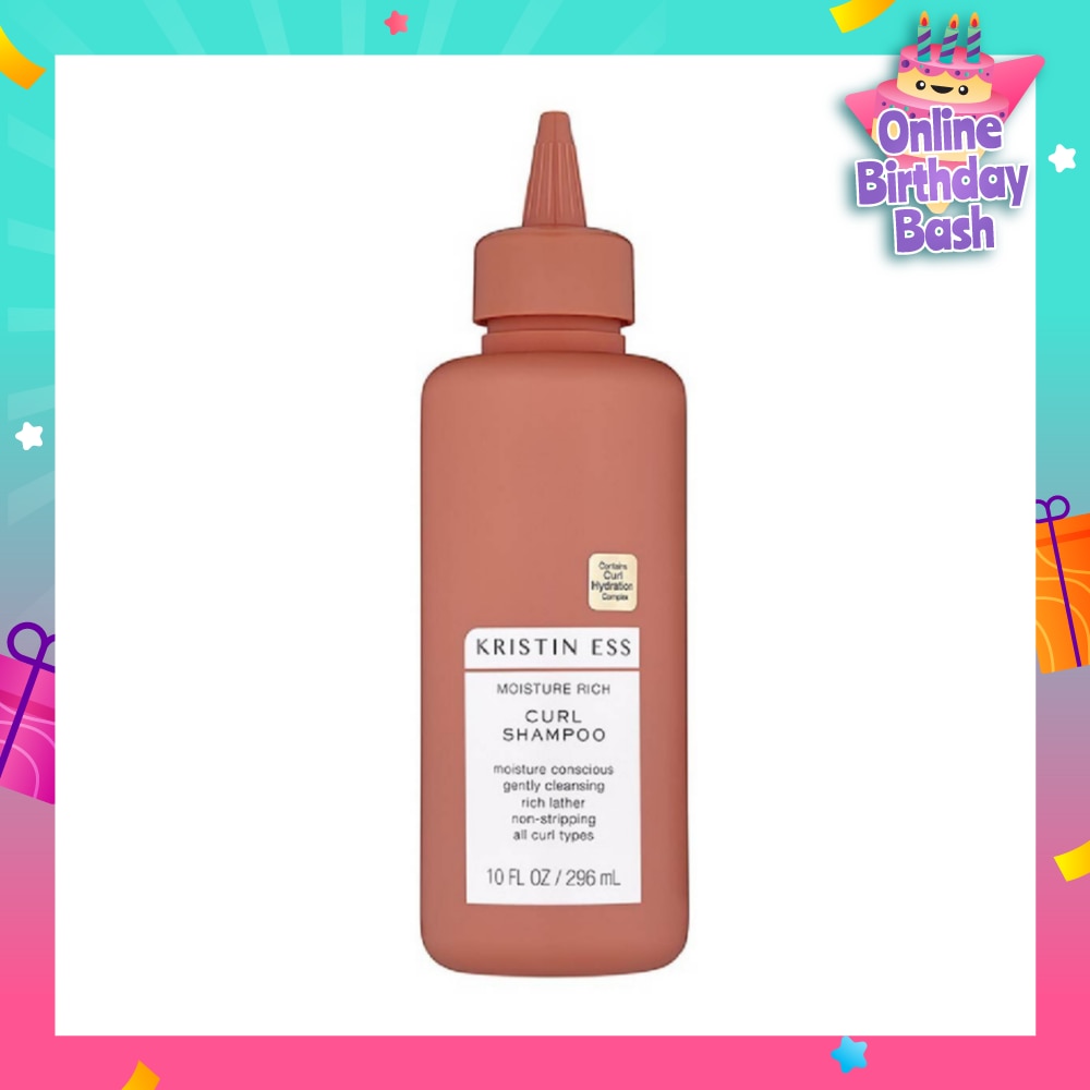 Moisture Rich Curl Shampoo (Moisturising + Gently Cleansing) 296ml