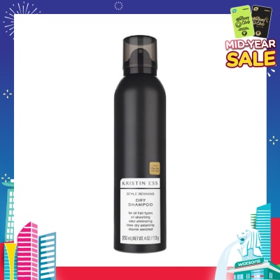 KRISTIN ESS HAIR Style Reviving Dry Shampoo (Oil Absoring + Eliminates Odor) 200ml