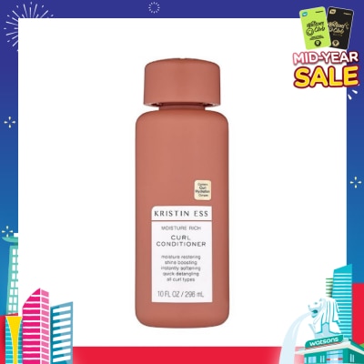KRISTIN ESS HAIR Moisture Rich Curl Conditioner (Moisturising + Shine Boosting) 296ml