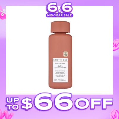 KRISTIN ESS HAIR - Moisture Rich Curl Conditioner (Moisturising + Shine Boosting) 296ml