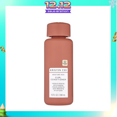 KRISTIN ESS HAIR Moisture Rich Curl Conditioner (Moisturising + Shine Boosting) 296ml (Expiry: Jul`2026)