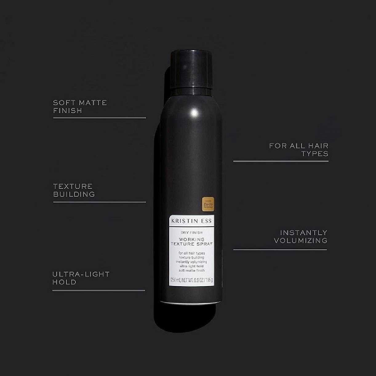 Dry Finish Texture Spray (Ultra-light Hold + Soft Matte Finish) 250ml