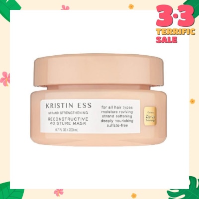 KRISTIN ESS HAIR Strand Strengthening Reconstructive Moisture Mask (Moisturises + Softens Hair) 200ml