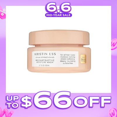 KRISTIN ESS HAIR - Strand Strengthening Reconstructive Moisture Mask (Moisturises + Softens Hair) 200ml