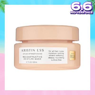 KRISTIN ESS HAIR Strand Strengthening Reconstructive Moisture Mask (Moisturises + Softens Hair) 200ml
