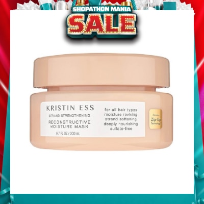 KRISTIN ESS HAIR - Strand Strengthening Reconstructive Moisture Mask (Moisturises + Softens Hair) 200ml