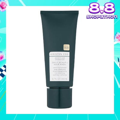 KRISTIN ESS HAIR Weightless Hydration Daily Scalp & Hair Mask (Hydrates + Rebalances Scalp) 200ml