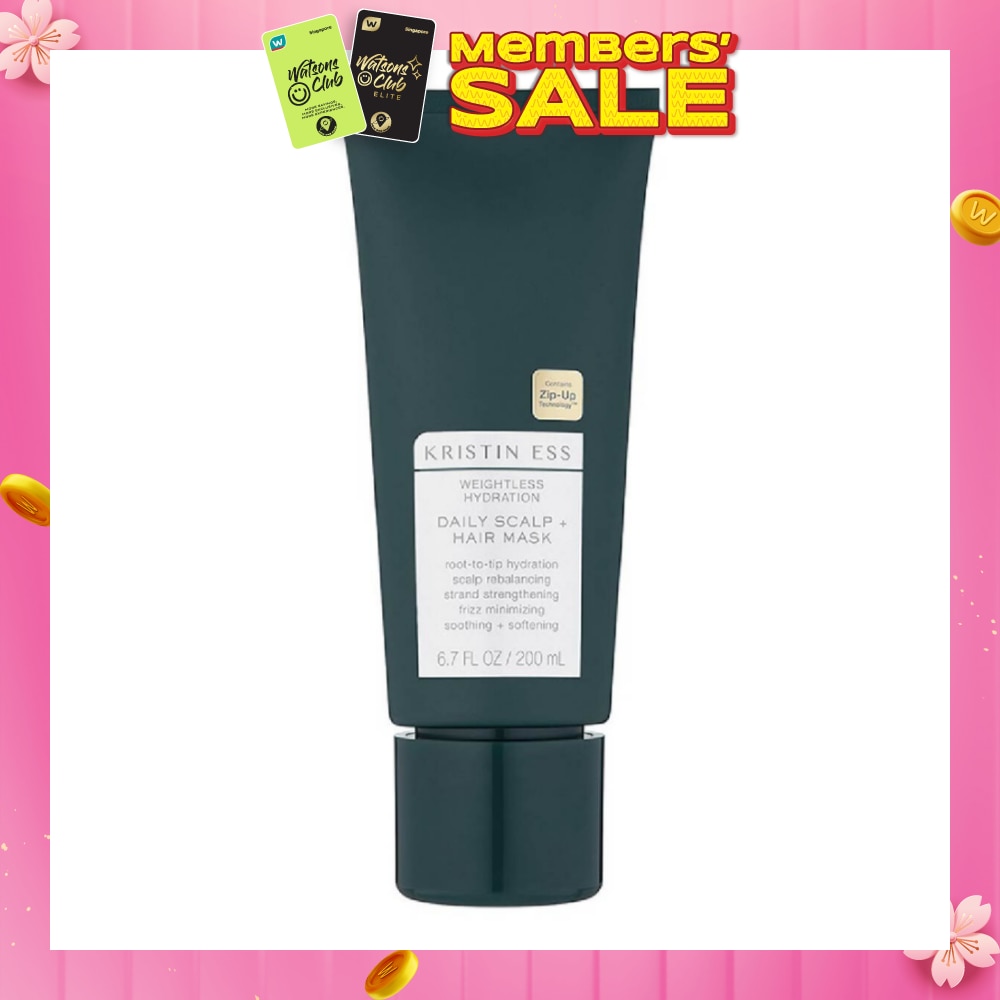 Weightless Hydration Daily Scalp & Hair Mask (Hydrates + Rebalances Scalp) 200ml (Expiry: Jul`2026)