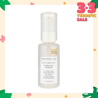 KRISTIN ESS HAIR Weightless Shine Working Serum (Moisturises + Frizz Taming) 50ml