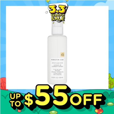 KRISTIN ESS HAIR Weightless Shine Leave-In Conditioner (Softens + Strengthens Hair) 250ml