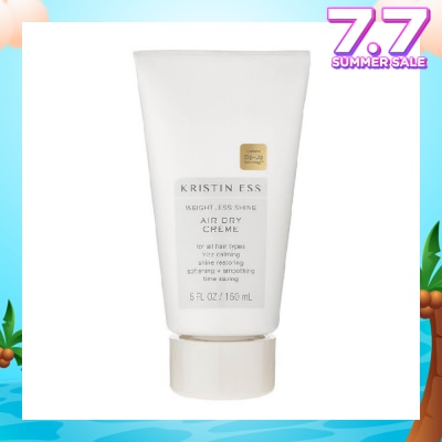 KRISTIN ESS HAIR Weightless Shine Air Dry Cream (Shine Restoring + Softens Hair) 150ml