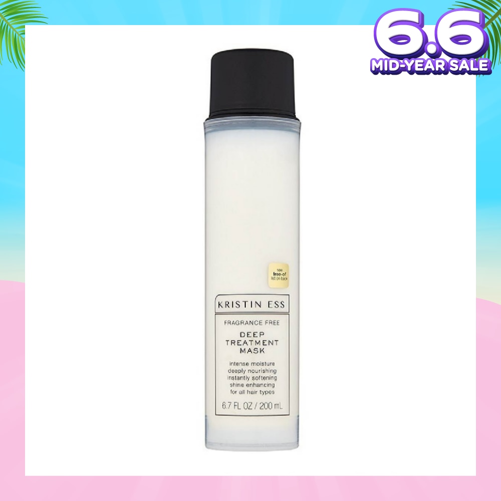 Fragrance Free Deep Treatment Mask (Moisturising + Nourishes Hair) 200ml