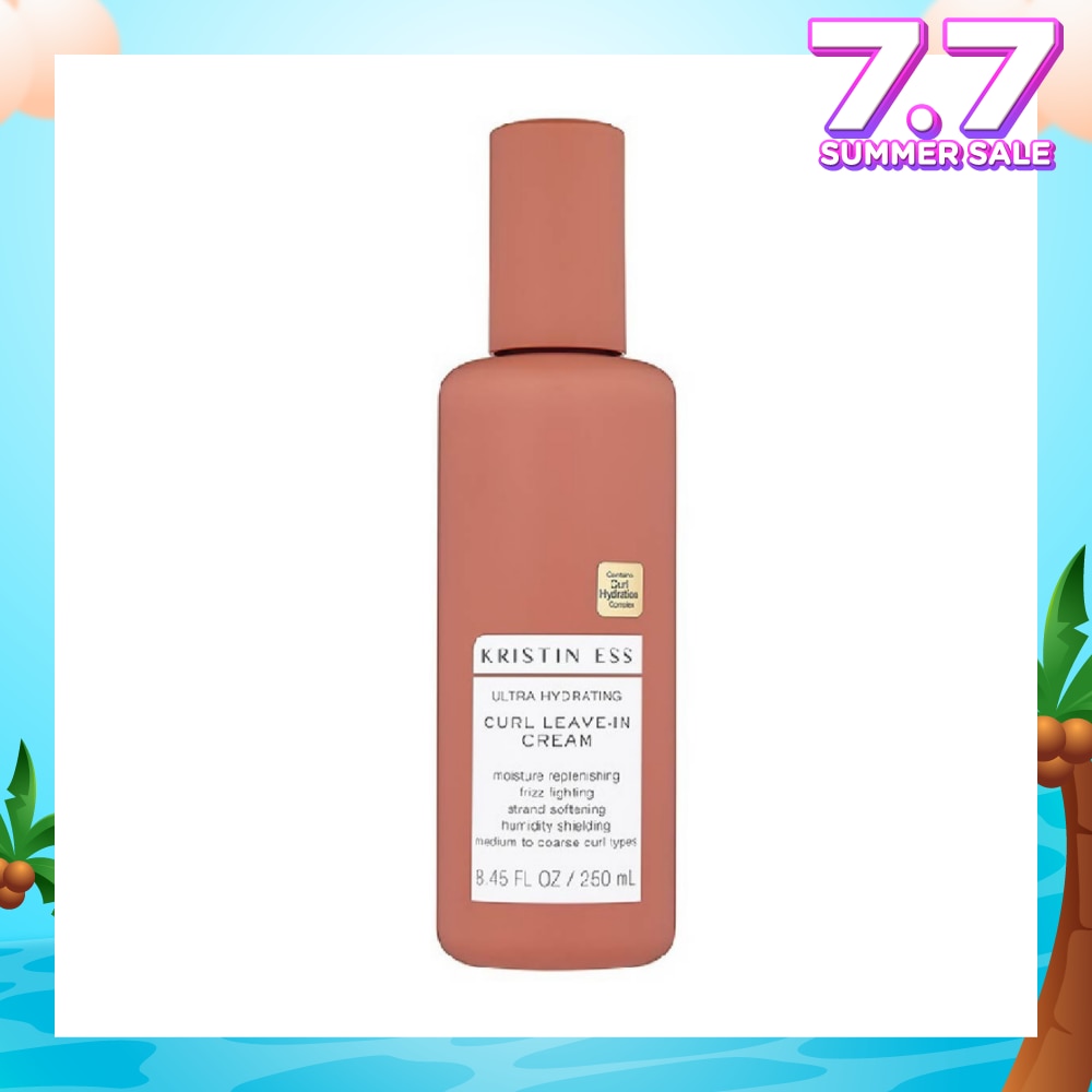 Ultra Hydrating Curl Leave-In Cream (Moisturising + Defrizzes Hair) 250ml