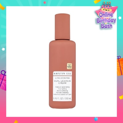 KRISTIN ESS HAIR Ultra Hydrating Curl Leave-In Cream (Moisturising + Defrizzes Hair) 250ml