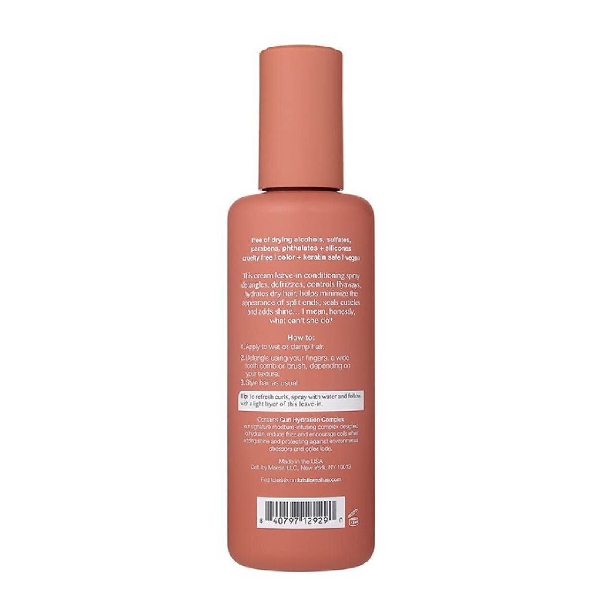 Ultra Hydrating Curl Leave-In Cream (Moisturising + Defrizzes Hair) 250ml