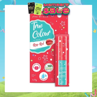 WATSONS - True Colour Lip Balm Rose Red (Softens And Nourishes) 1.7g